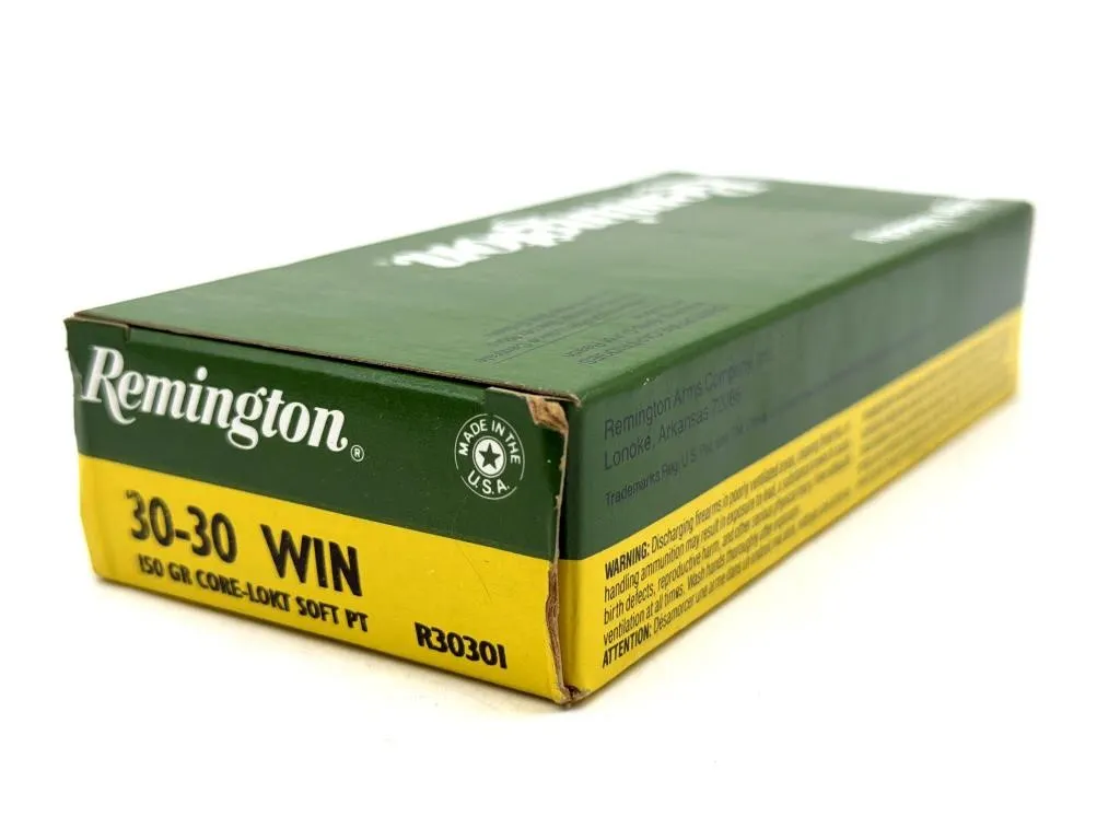 (20) Rounds Winchester 30-30 WIN 150 GR Core-Lokt