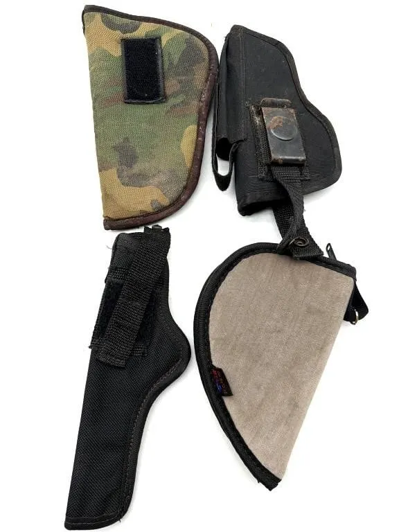 Pistol Holster, Knife Holster, and Pistol Cases