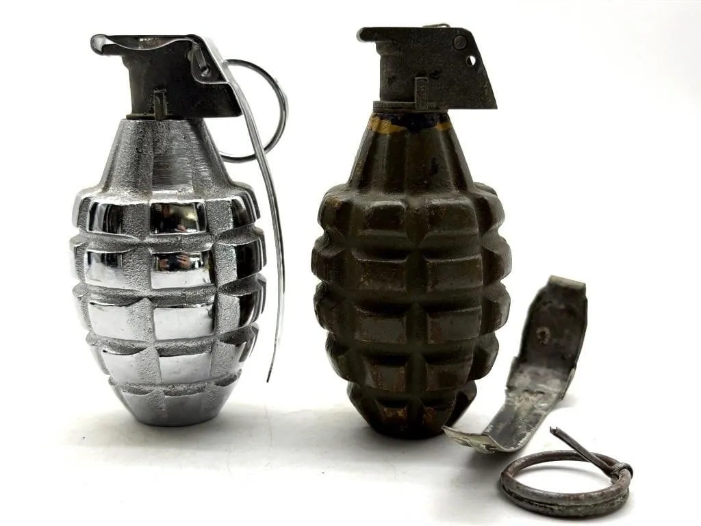 Inert Grenade Paperweights