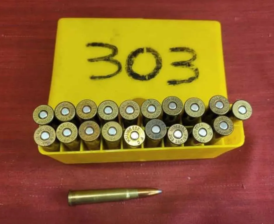 20 Live Rounds .303 British