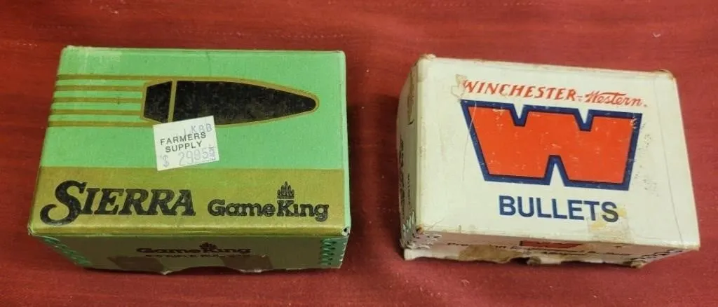 Winchester .30 cal .308 150 gr, Sierra .30 cal
