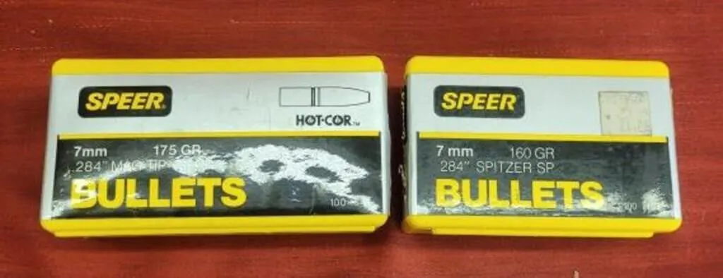 25 Speer 7 mm 175 gr .284 mag Tip Bullets
