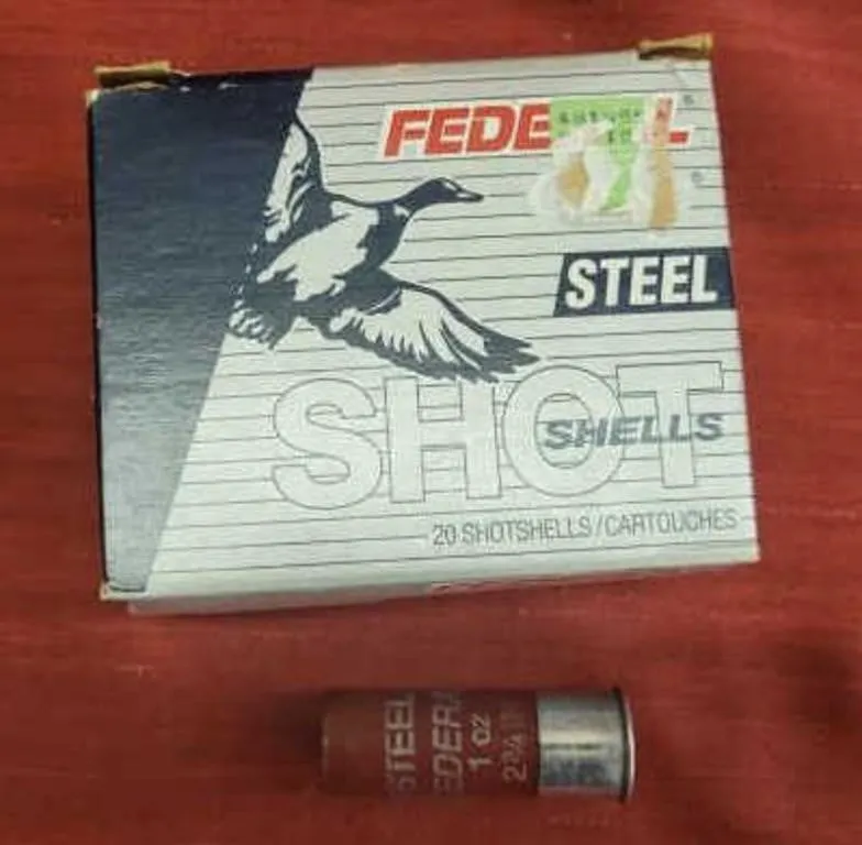 Federal 12 Gauge 2 3/4 in 1 oz shot steel