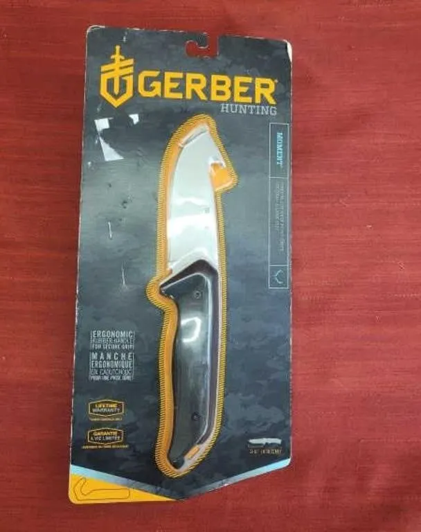 Gerber 3.5 Fixed Blade Drop Point Knife new in pkg