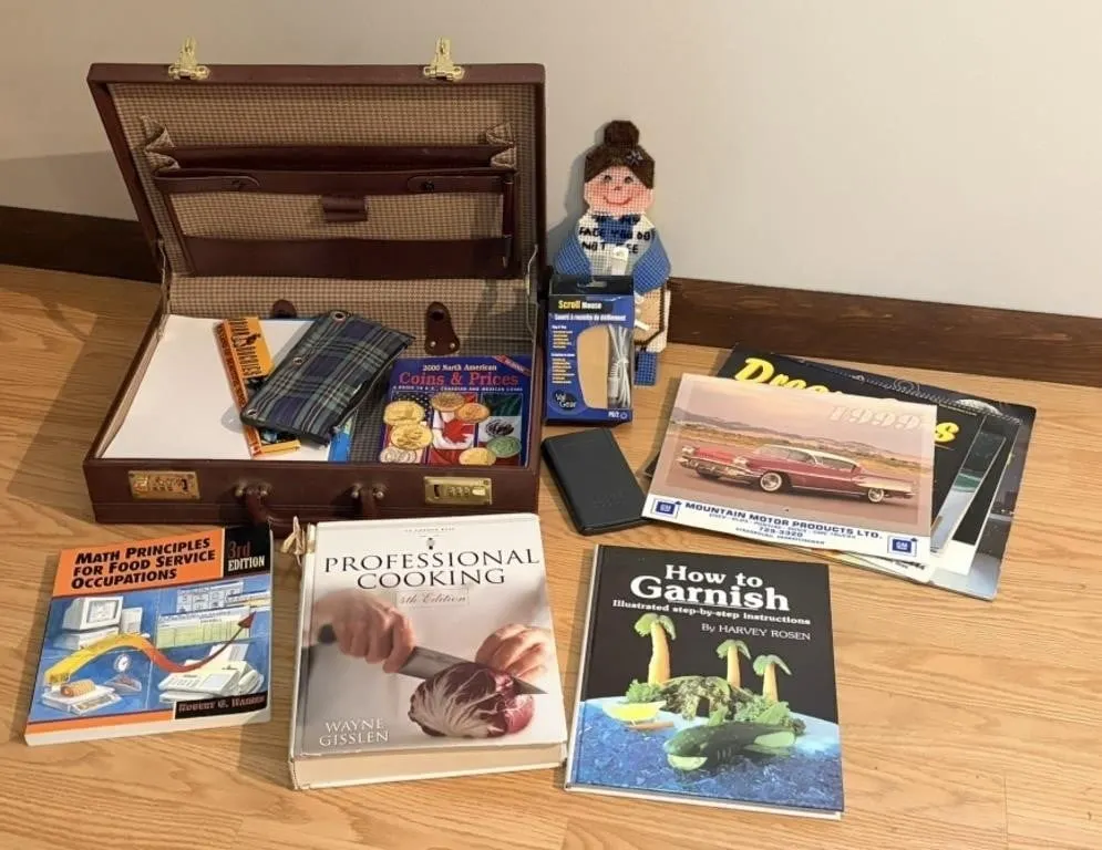 Office Supplies, cookbooks,