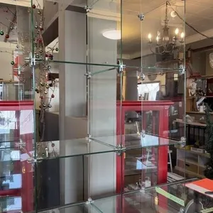 Glass Cubed Display Case