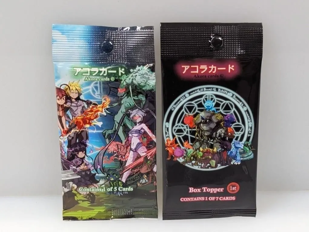 (2) Akora Box Topper Packs
