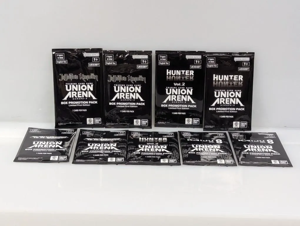 (9) Union Arena Box Topper Mixed Packs