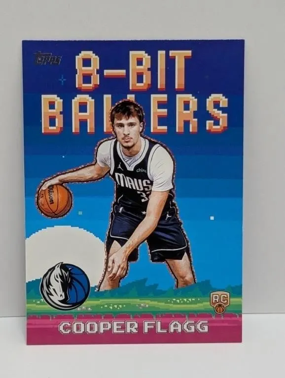 2025 Topps Cooper Flagg Rookie 8-Bit Ballers #31