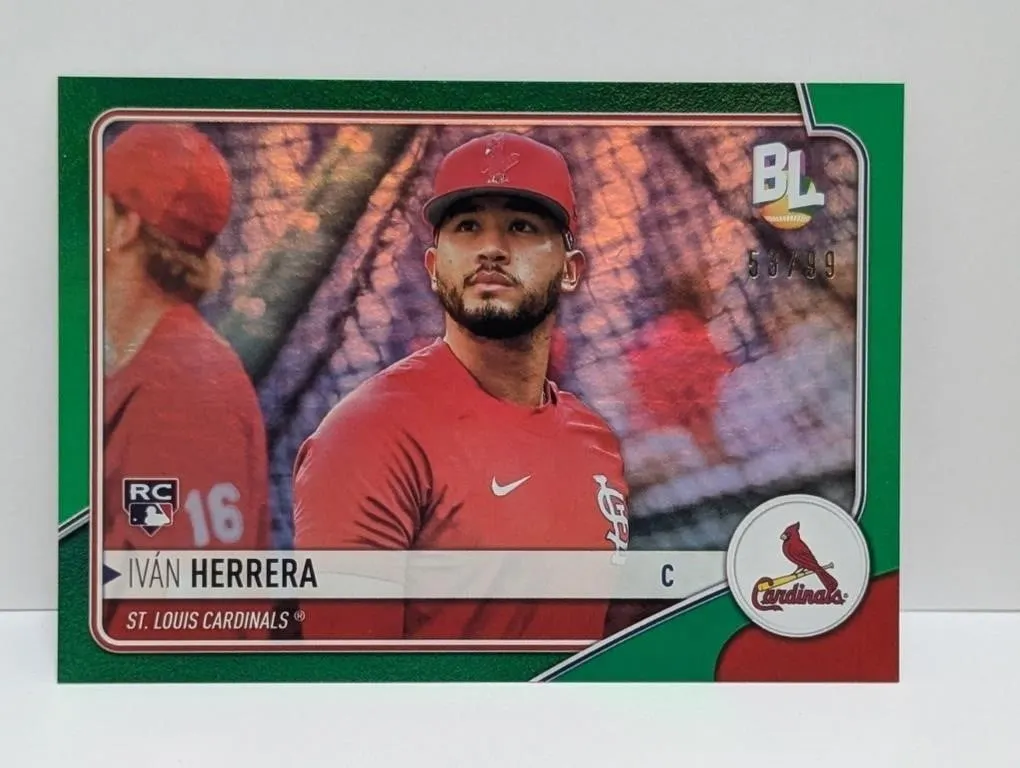 2023 BL Foil Green Ivan Herrera Rookie SP /99 #66