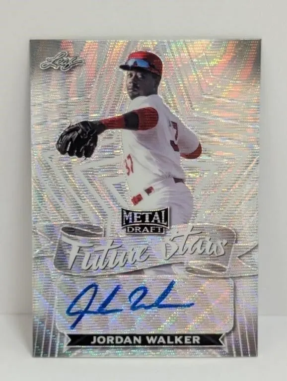 2021 Leaf Future Stars Jordan Walker Autograph #1