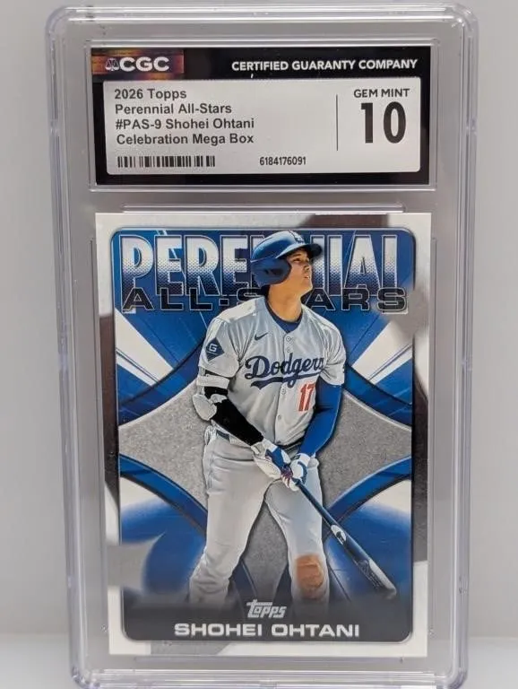 2026 Topps Shohei Ohtani Perennial CSG 10