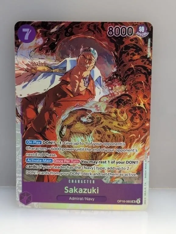 One Piece Sakazuki Op16-065 Sr