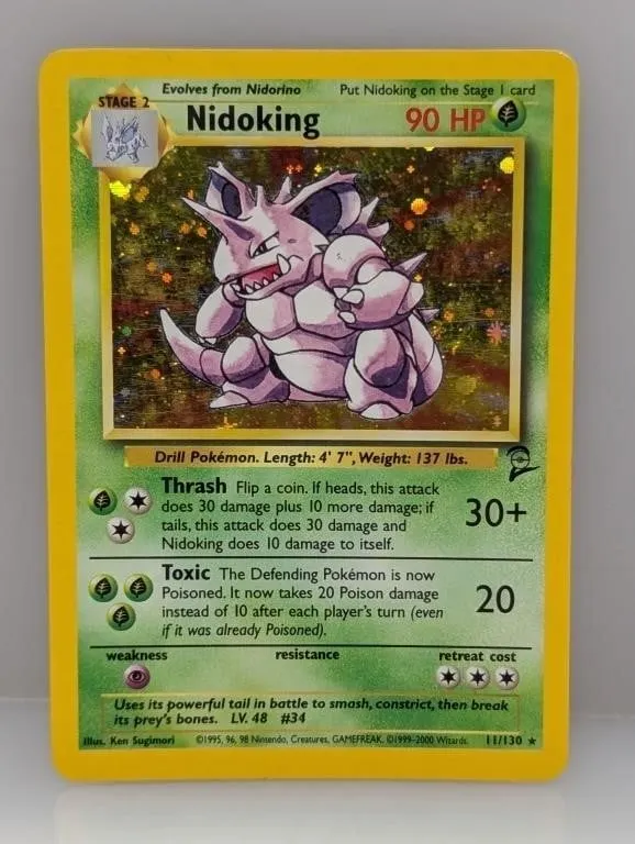 Pokemon 2000 Nidoking Holo 11