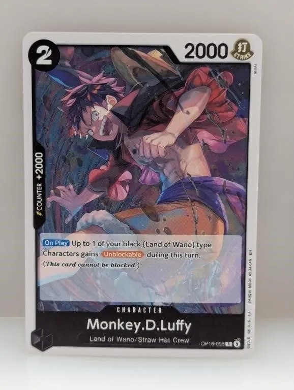 One Piece Monkey.D.Luffy Op16-095�R