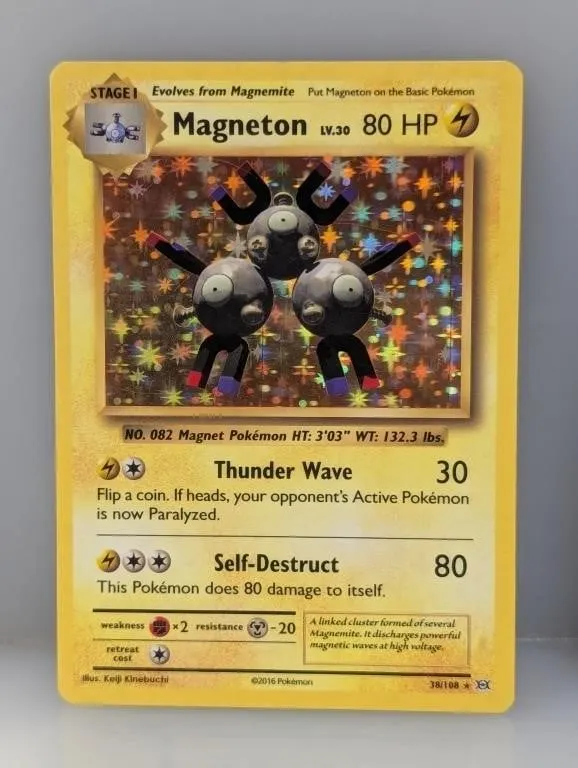 Pokemon 2016 Mangeton Holo 38 Indent