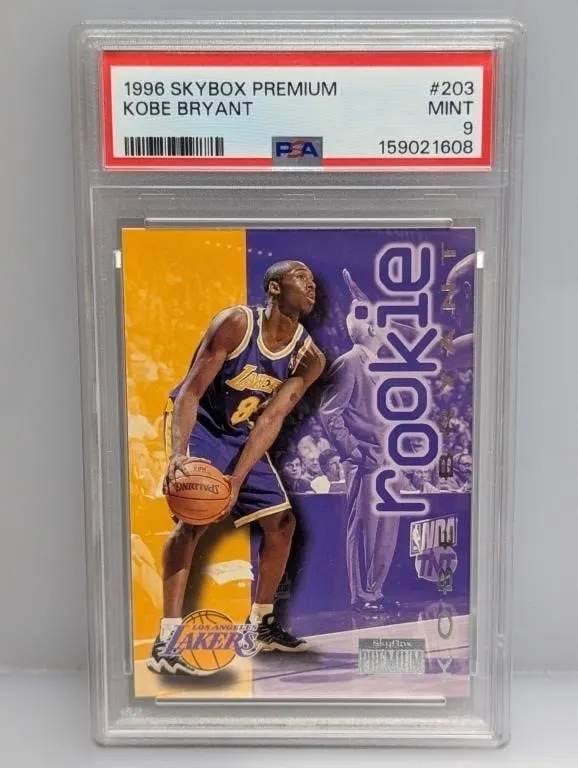 1996 Skybox Premium Kobe Bryant #203 RC PSA 9