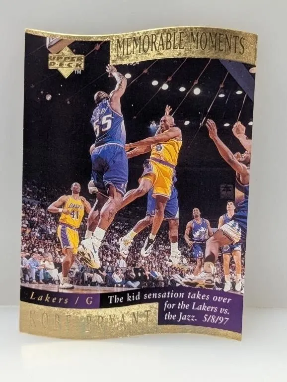 1997-98 UD Kobe Bryant #4 CC Memorable Moments