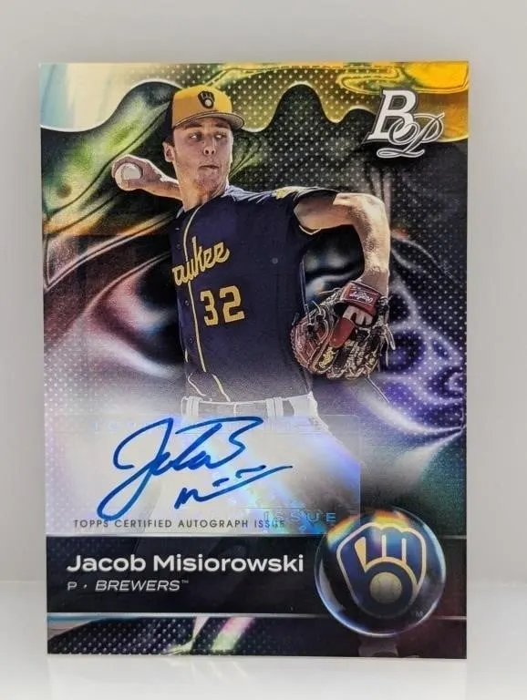 2023 Topps Jacob Misiorowski Auto Platinum TOP-69