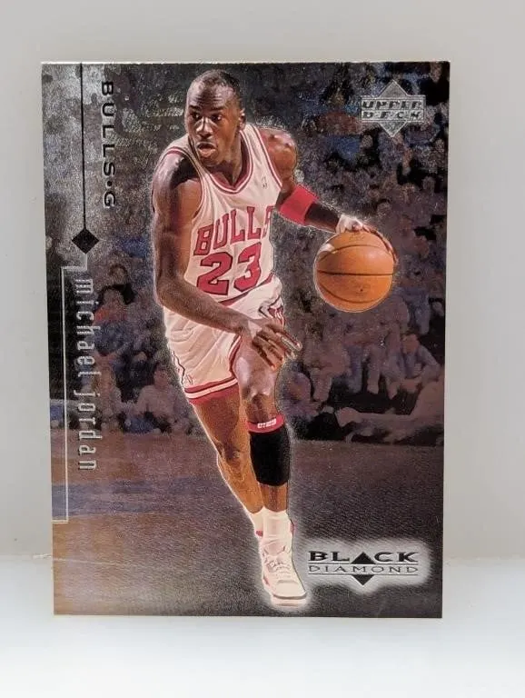 1998-1999 UD Black Diamond Michael Jordan #4