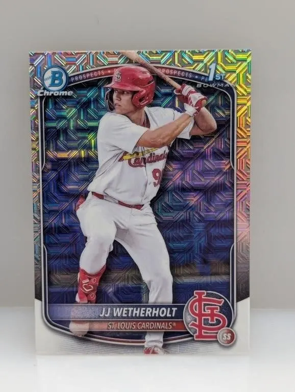 2025 Bowman Chrome Prosp Mojo Ref Wetherholt