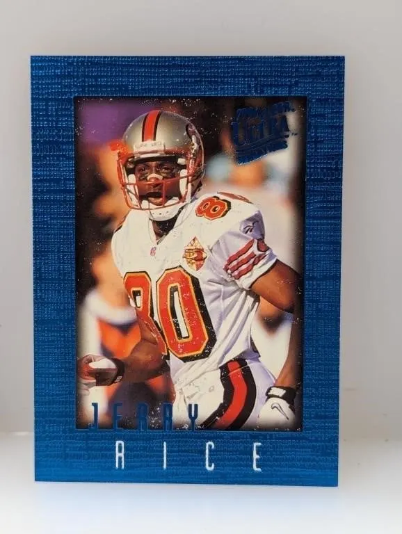 1996 Fleer Ultra Blue Sensations Jerry Rice #91
