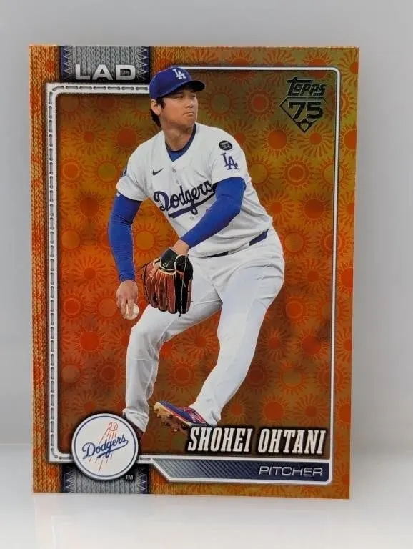 2026 Topps Orange Sun Foil Shohei Ohtani #500