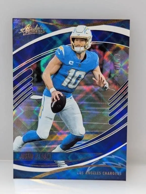 2025 Absolute Blue Diamonds Justin Herbert /425