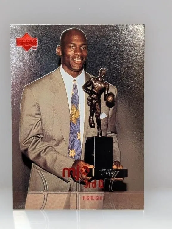 1998 UD MJ 3rd Q Highlights Michael Jordan #112