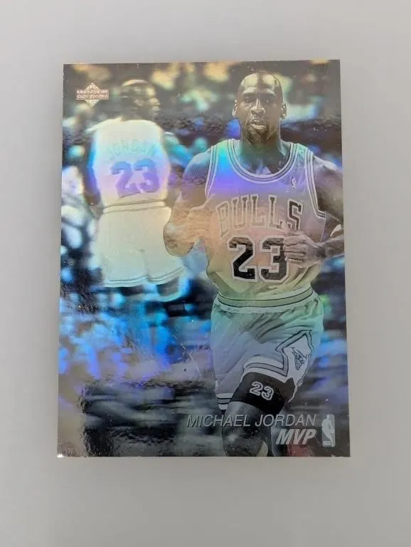1991-1992 UD AWs Hologram Michael Jordan #AW4 S