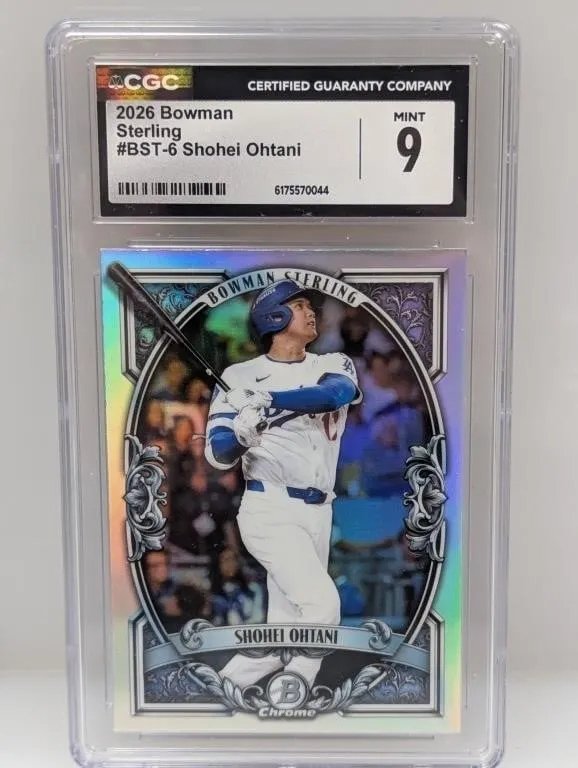 2026 Bowman Sterling Shohei Ohtani Refractor CSG 9