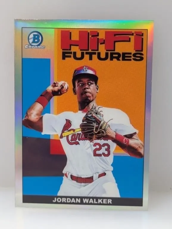 2022 Bowman Chrome Jordan Walker Ref Hi-Fi Futures