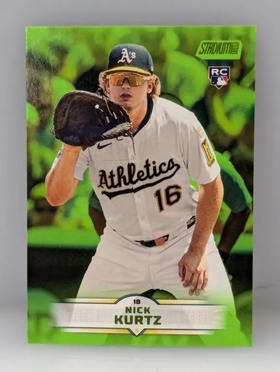 2025 Stadium Club Green Nick Kurtz Rookie #9