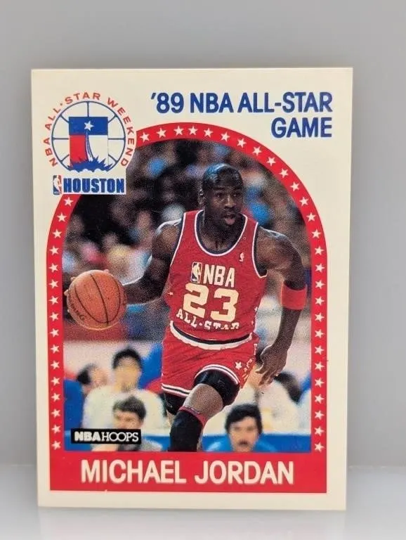 1989-90 NBA Hoops �89 NBA ASG Michael Jordan #21