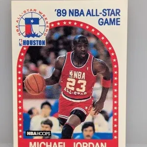 1989-90 NBA Hoops �89 NBA ASG Michael Jordan #21
