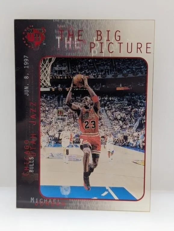 1997-1998 UD The Big Picture Michael Jordan #45 S