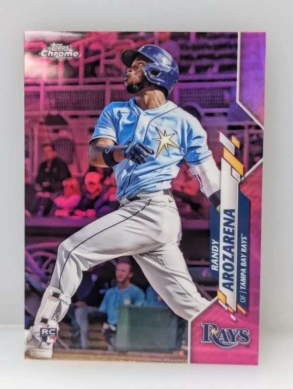 2020 Topps Chrome Purple Randy Arozarena RC #35