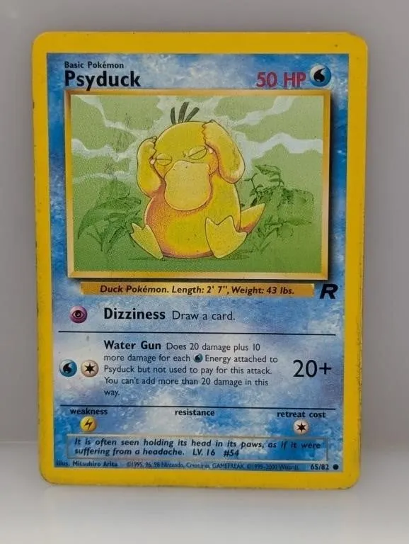 1995 Pok�mon Psyduck Surface