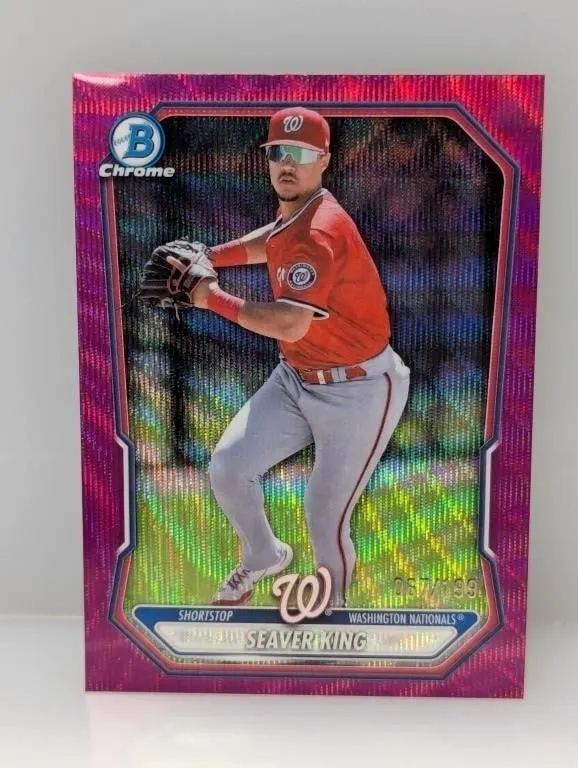 2026 Bowman Chrome Fuchsia/199 Seaver King