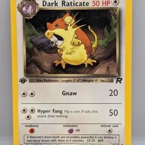 1995 Pok�mon 1st Edition Dark Raticate