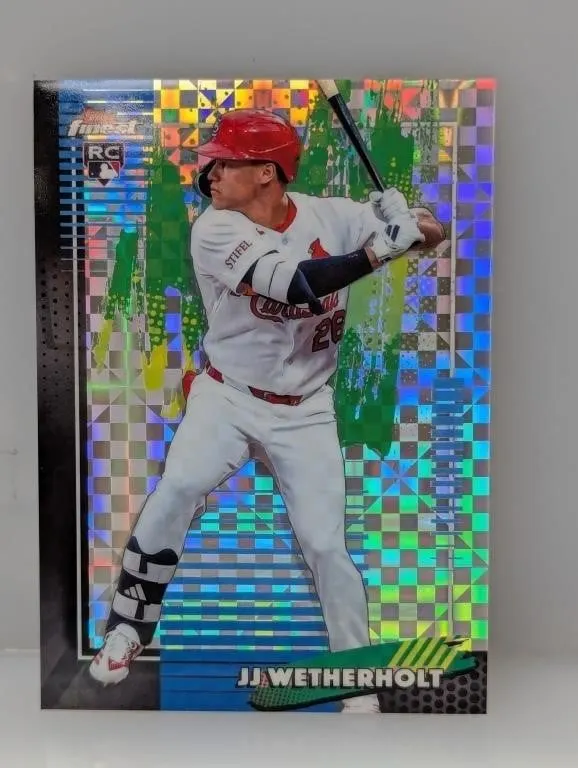 2026 Topps Finest Common Xfractor JJ Weatherholt