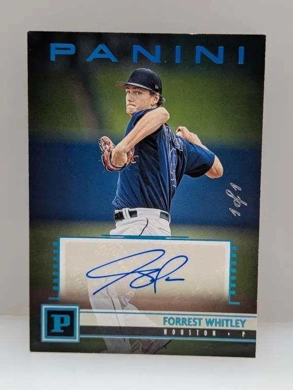 2019 Forrest Whitley Panini Auto 1/1 Edge