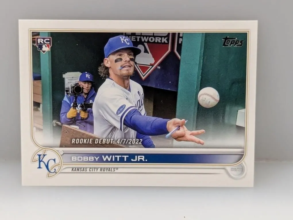 2022 Bobby Witt Jr. Topps Update RC Us187