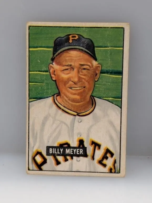 1951 Bowman #272 - Billy Meyer "Pirates"