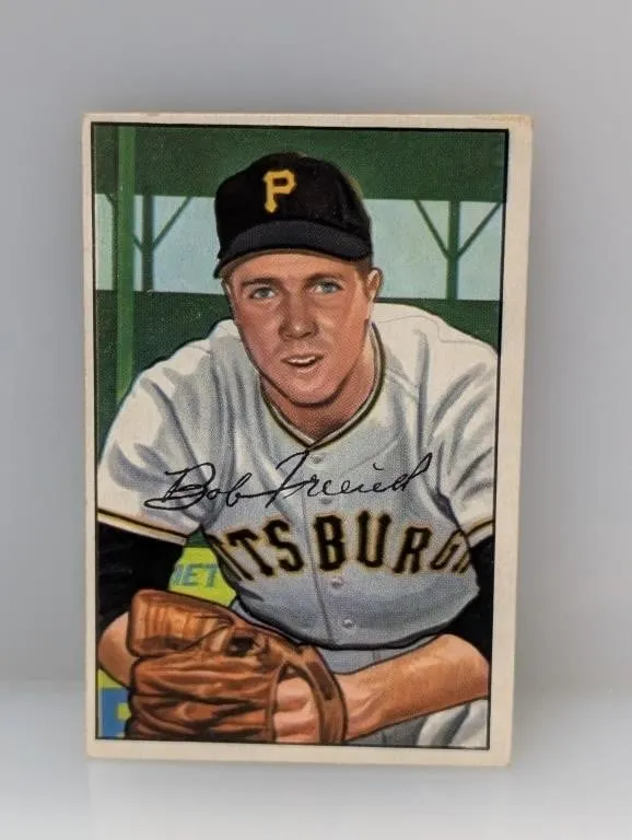 1952 Bowman #191 - Bob Friend "Pirates"