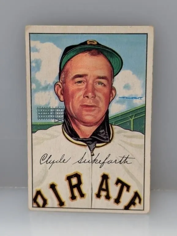 1952 Bowman #227 - Clyde Sukeforth "Pirates"