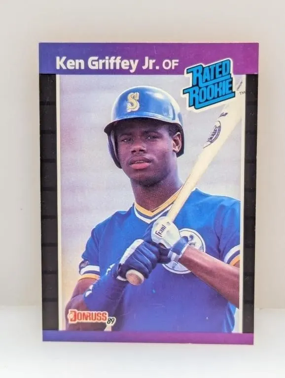 1989 Ken Griffey Jr. Donruss Rated Rookie RC #33