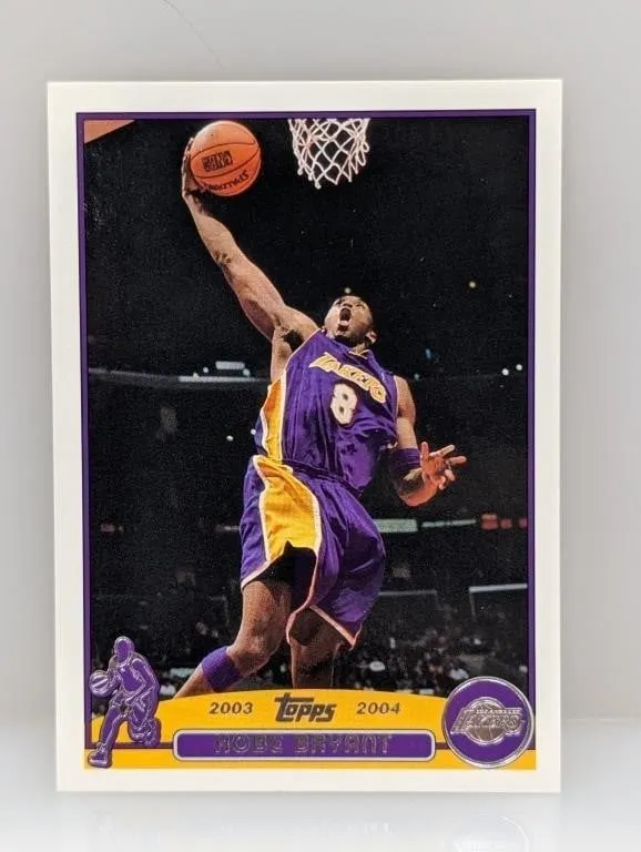 2003-04 Kobe Bryant Topps #36 - Back Soft Corner