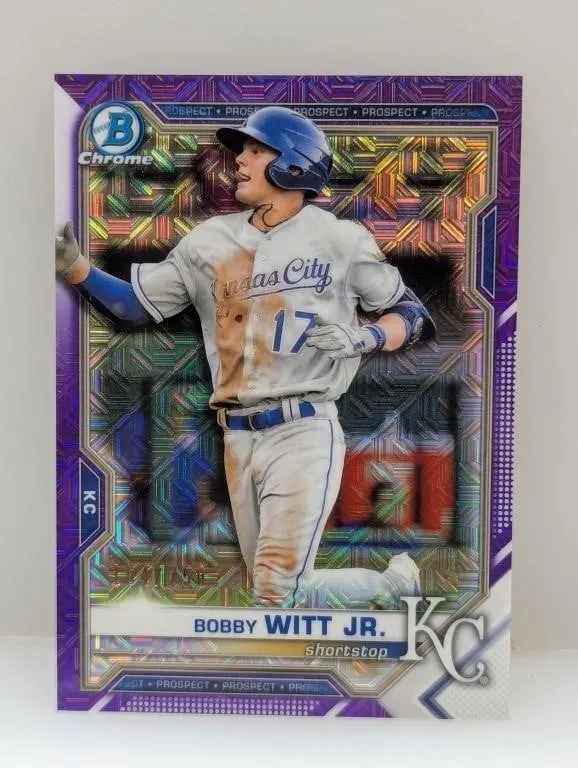 2021 Witt Jr. Bowman Ch Purple Mega Box Ref /250