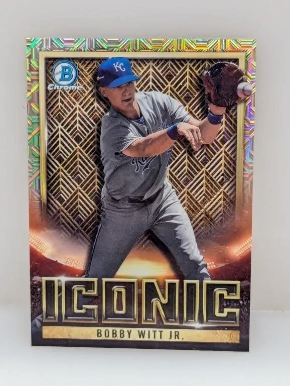 2023 Bobby Witt Jr. Bowman Chrome Iconic Mojo Ref